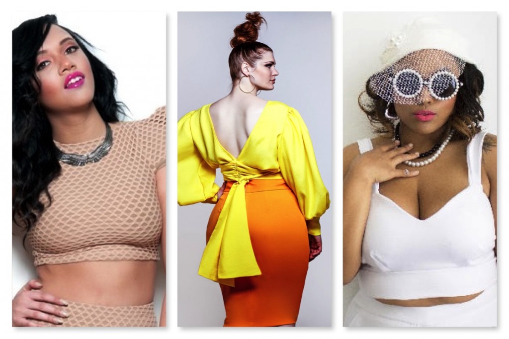 Indie Plus Size Designer Crop Tops from Rue 107, Jibri and Zelie for She