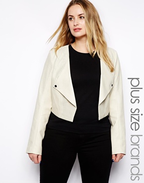 Junarose Crop Moto Jacket