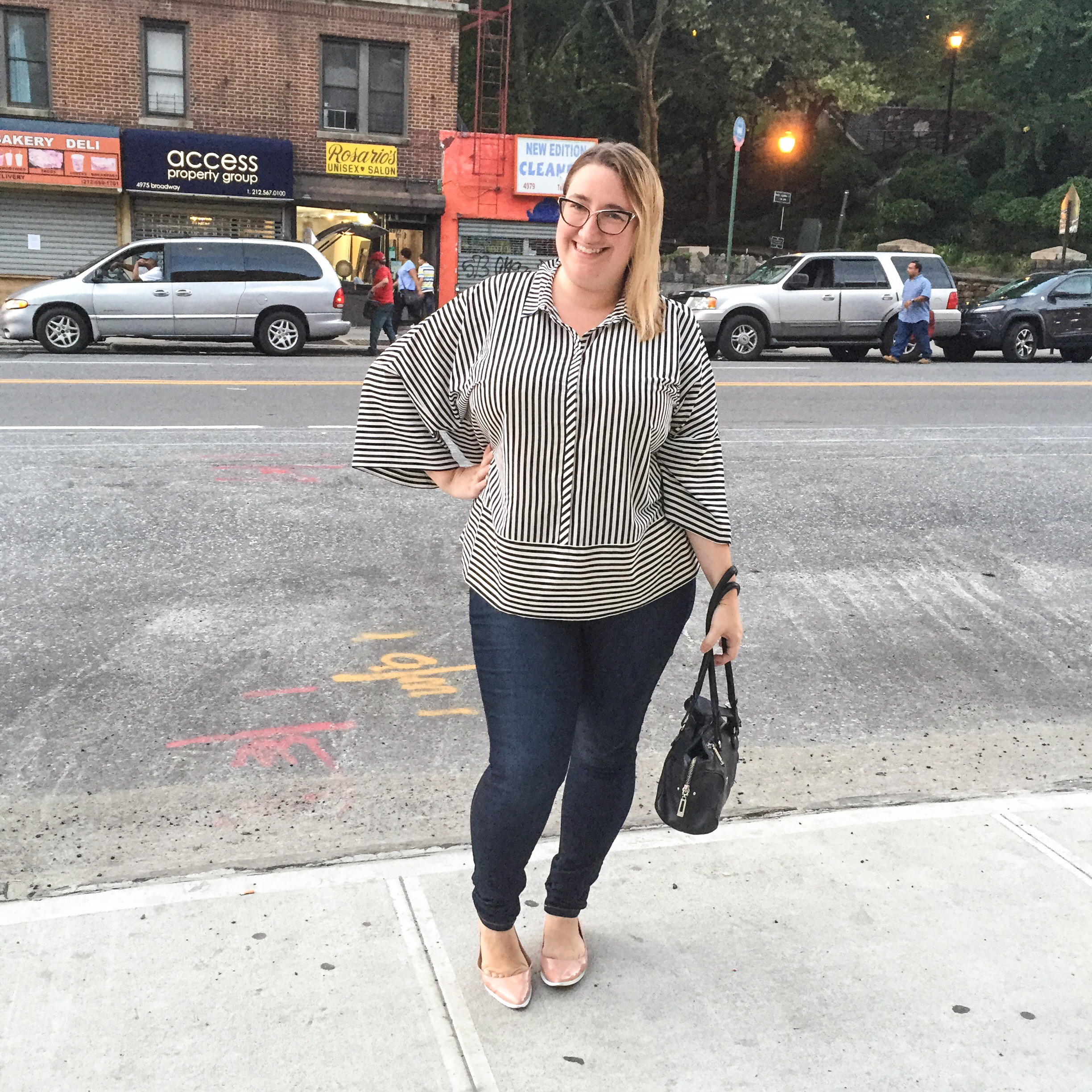 OOTD: Oversized Button Down – Curvily