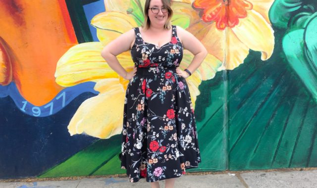 OOTD: Dark Florals for Now and Later