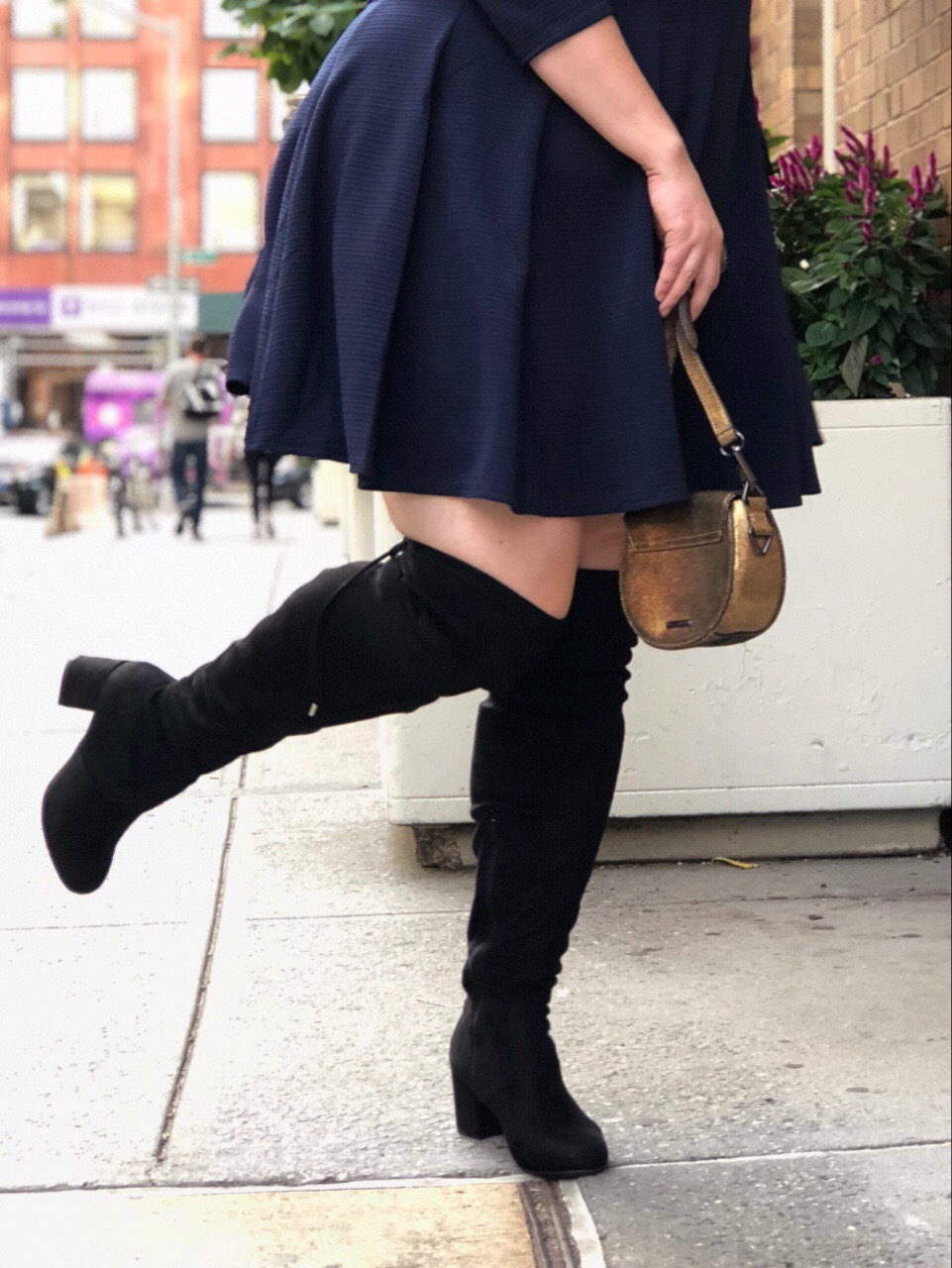 Cute and Cozy Fall Boots Lookbook with Lane Bryant Curvily