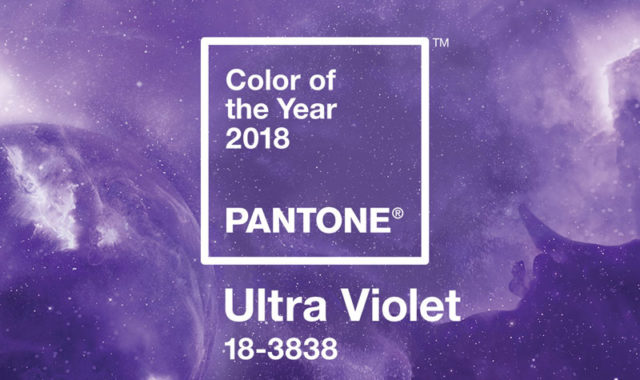 Pantone’s 2018 Color of the Year: Ultra Violet