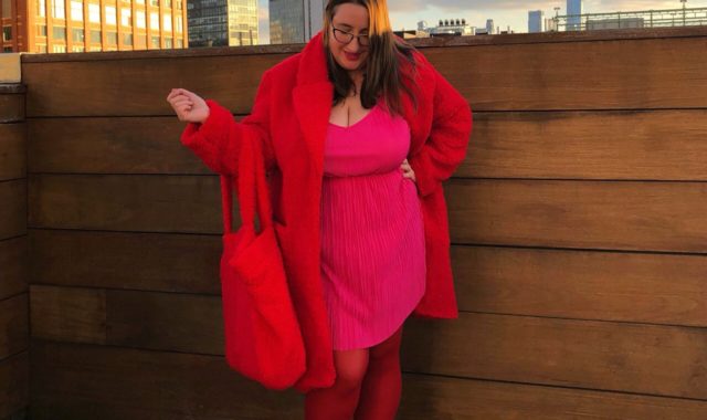 NYFW Day 1: Saturated Red + Fuchsia