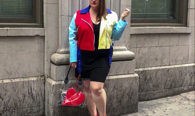 Throwback Colorblocking with Hayley Elsaesser